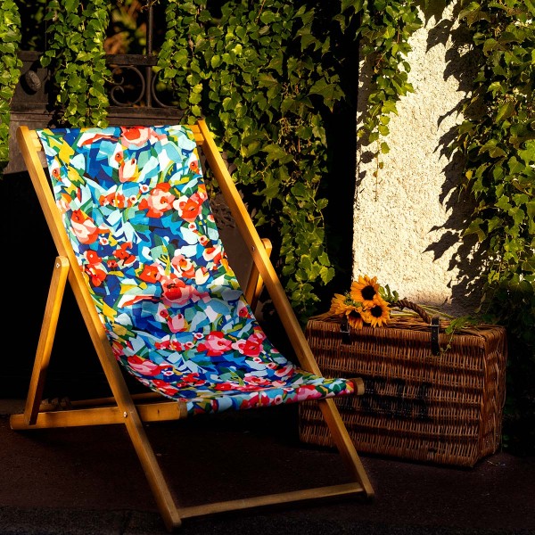 Beech Wood Deckchair YUCA