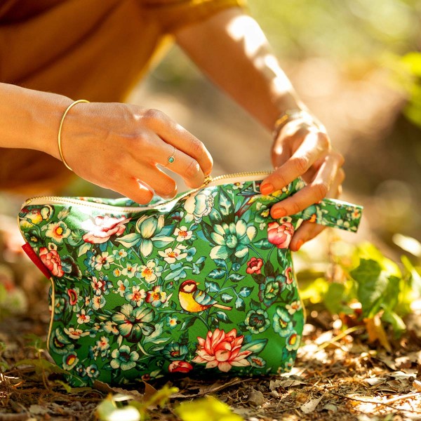 Pouch NILA vert 19x28cm