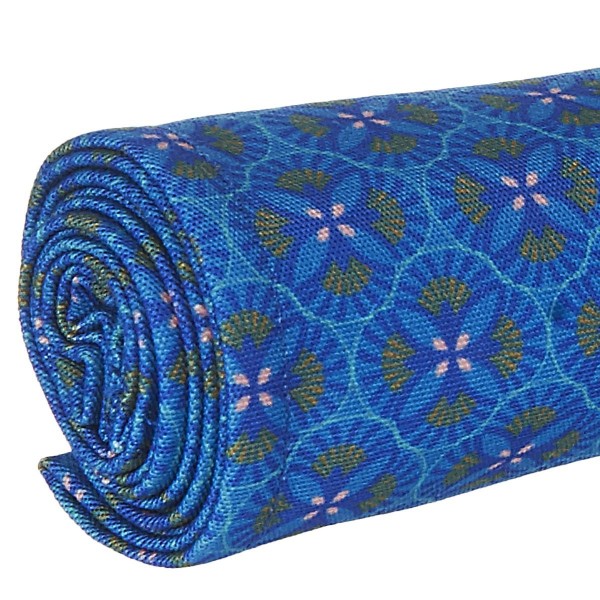 Deckchair canvas LOTUS bleu