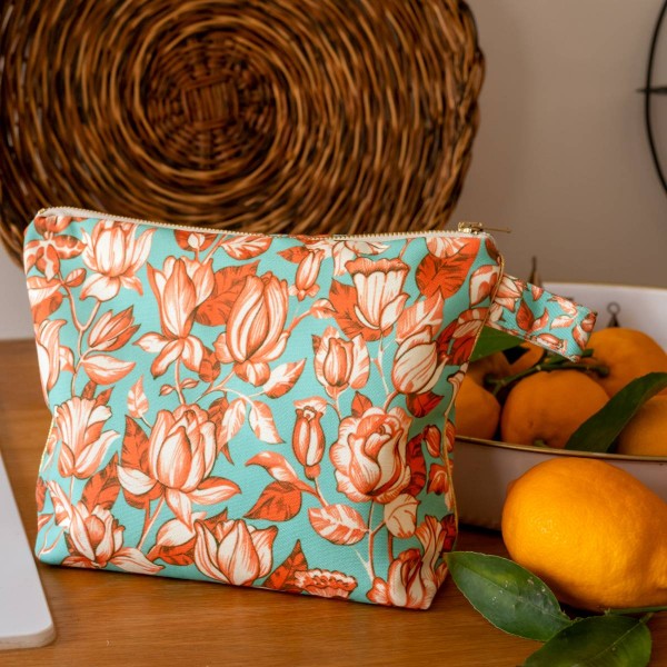 Pouch APONI orange 19x28cm