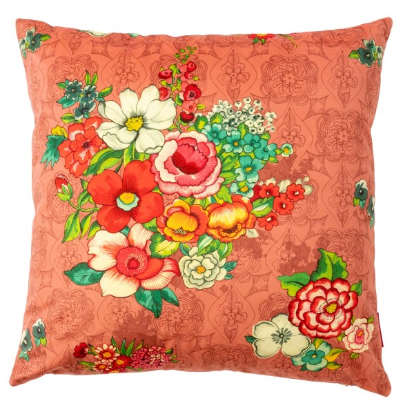 Housse de coussin velours HANAMI rose