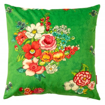 Velvet cushion cover HANAMI...