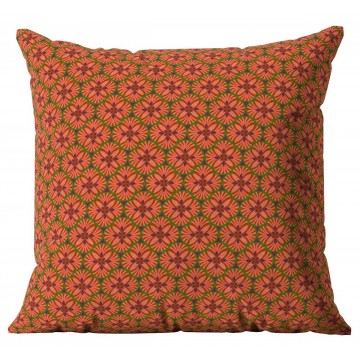 Velvet cushion cover LOTUS...