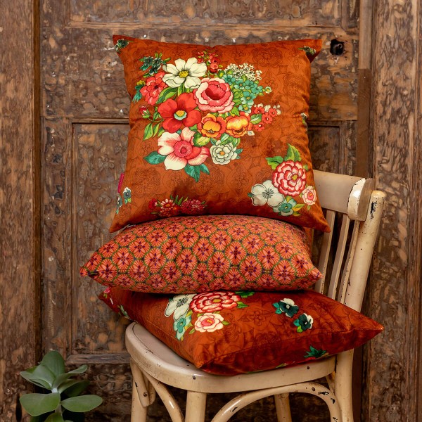 Housse de coussin velours HANAMI...