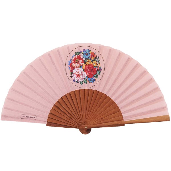 Abanico HOLY rosa