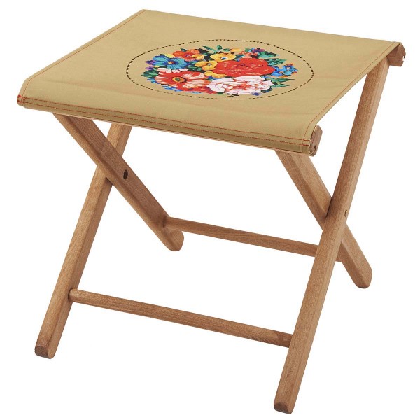 Holzklapphocker HOLY Gold