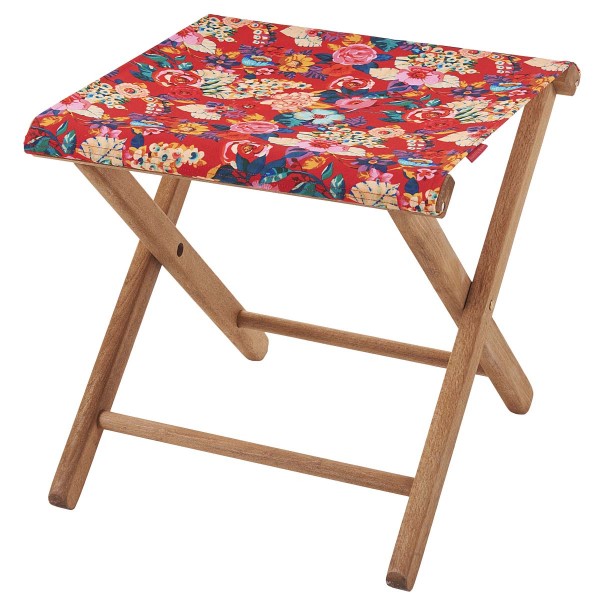 Wooden folding stool LOUISON