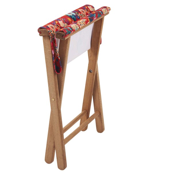 Wooden folding stool LOUISON