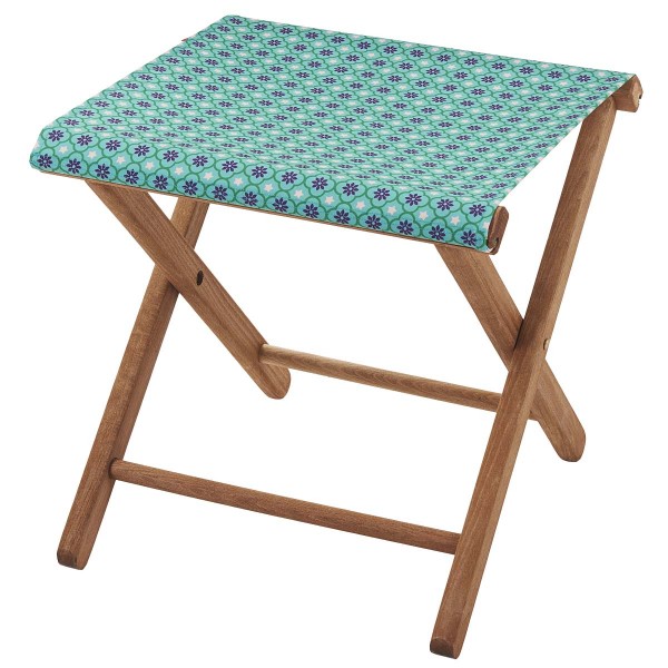 Pescador plegable turquesa oriental