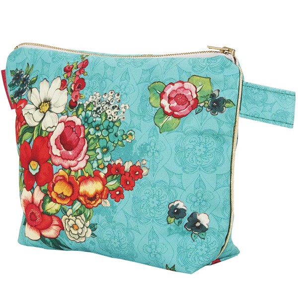 Pochette HANAMI turquoise
