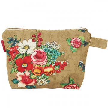 Pouch HANAMI dore 19x28cm