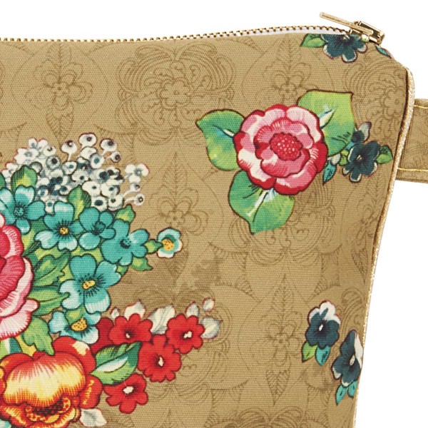 Pouch HANAMI dore 19x28cm