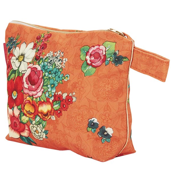 Pouch HANAMI orange 19x28cm