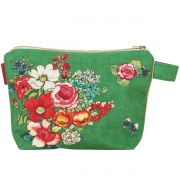 Pouch HANAMI green 19x28cm