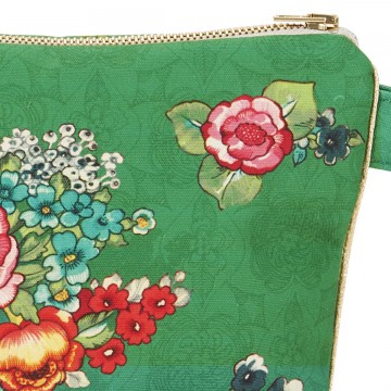 Pouch HANAMI green 19x28cm 2