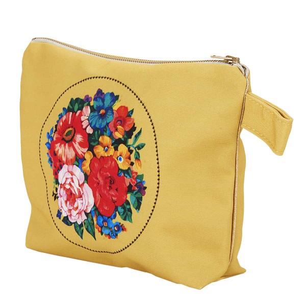 Pouch HOLY yellow 19x28cm