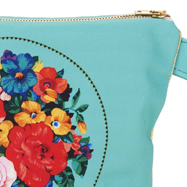 Pouch HOLY blue 19x28cm