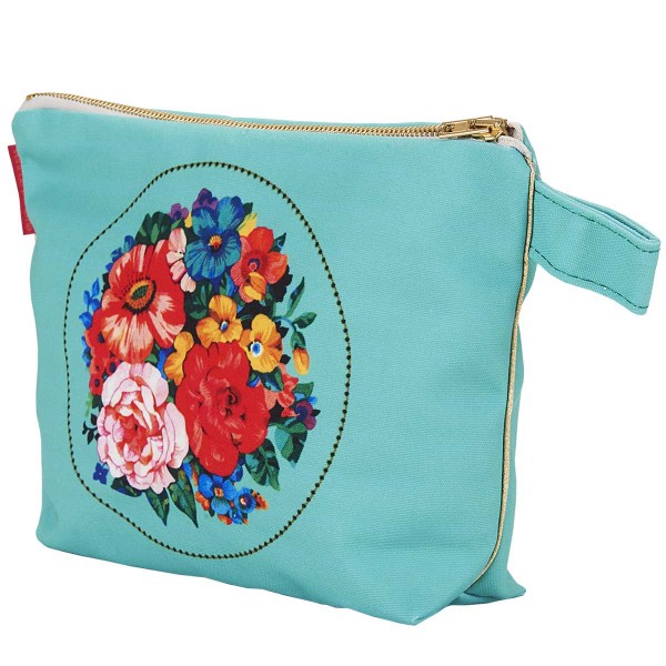 Pouch HOLY blue 19x28cm