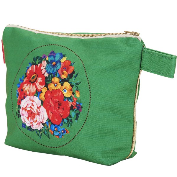 Pouch HOLY green 19x28cm