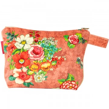 Velvet pouch HANAMI rose...