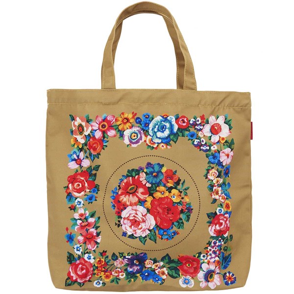 Borsa dorata della spiaggia santa