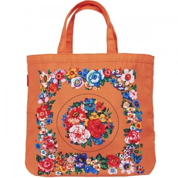 Holy orange beach bag