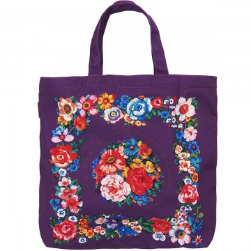 Bolso púrpura de playa santa