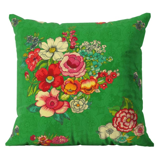 Housse de coussin extérieur HANAMI vert