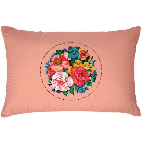 Housse de coussin extérieur HOLY rose