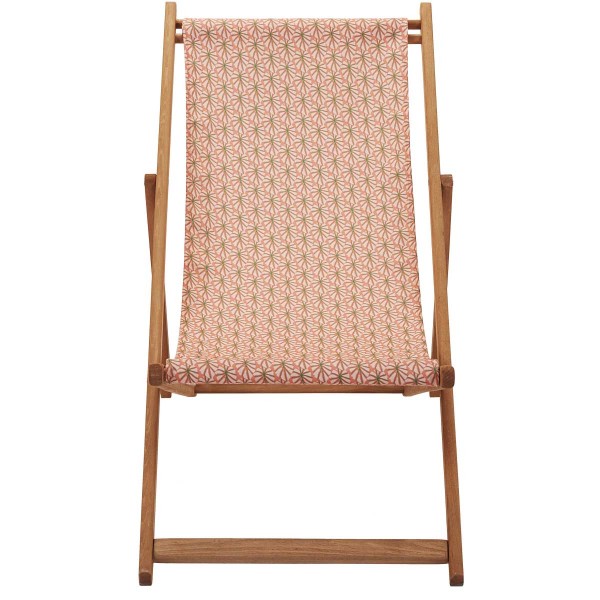 Beech Wood Deckchair MOOREA nude
