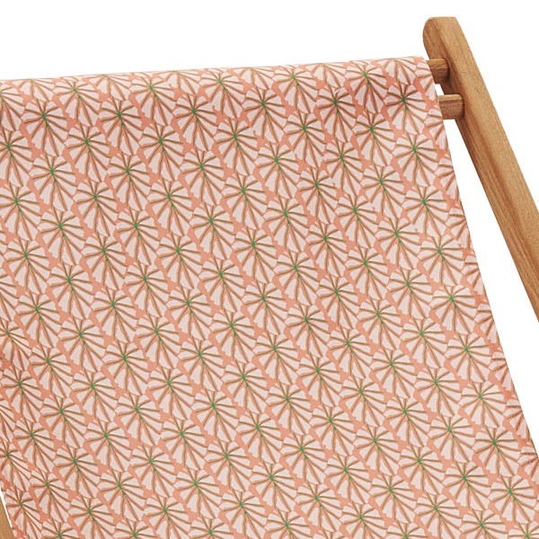 Beech Wood Deckchair MOOREA nude