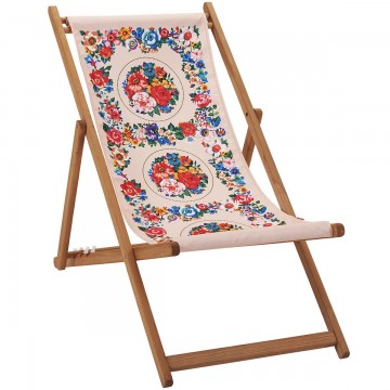 Beech Wood Deckchair HOLY nude