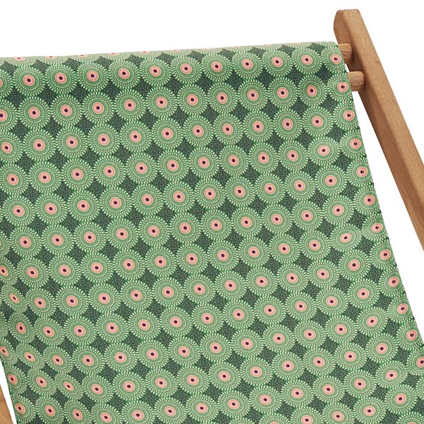 Beech Wood Deckchair HANOI green