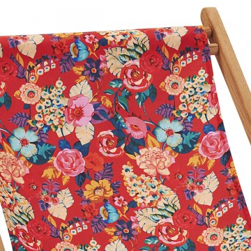 Beech Wood Deckchair LOUISON 2