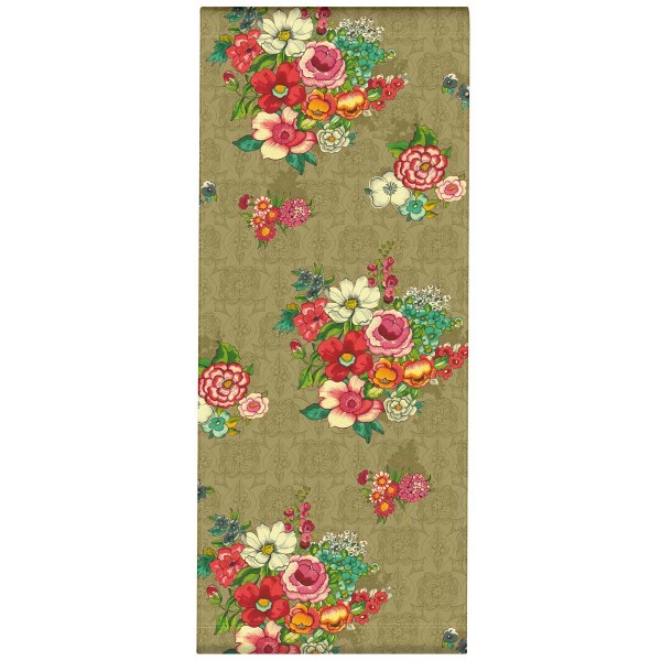 Deckchair canvas HANAMI brown