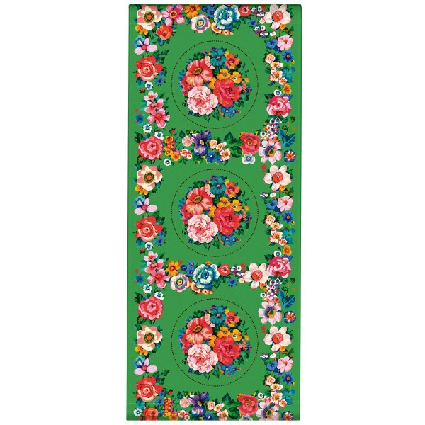Deckchair canvas HOLY green