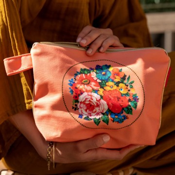 Pochette HOLY rose 2