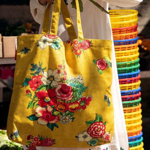 Beach bag HANAMI yellow