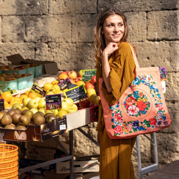 Borsa da spiaggia HOLY rosa