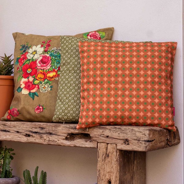 Housse de coussin extérieur HANAMI dore