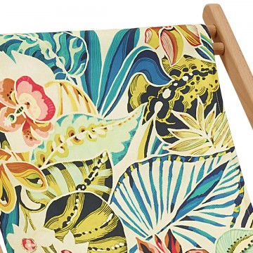 Beech Wood Deckchair BAMBOO 2