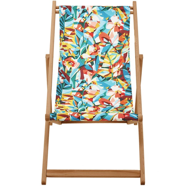 Beech Wood Deckchair BOA