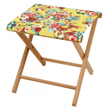 Wooden folding stool SAKURI...