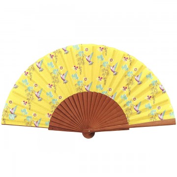 Eventail COLIBRI yellow