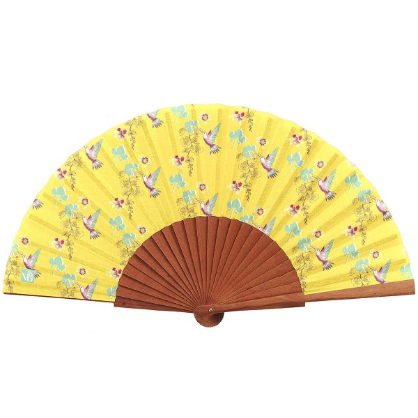 Eventail COLIBRI yellow