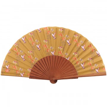 Eventail COLIBRI tabac