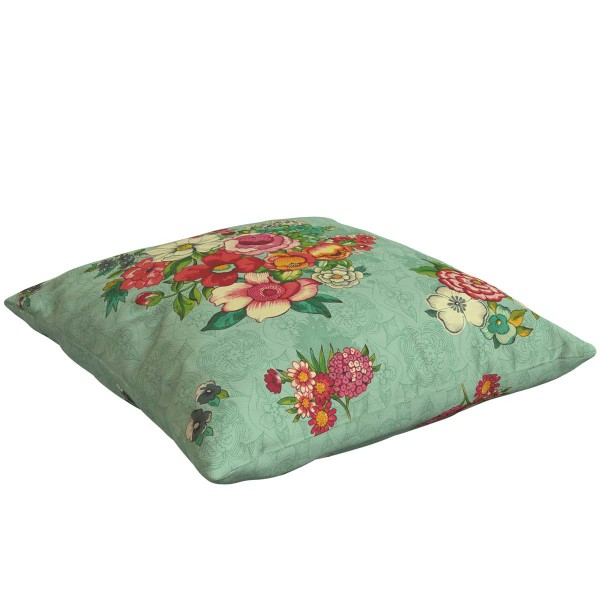 Outdoor cushion cover HANAMI lagoon...