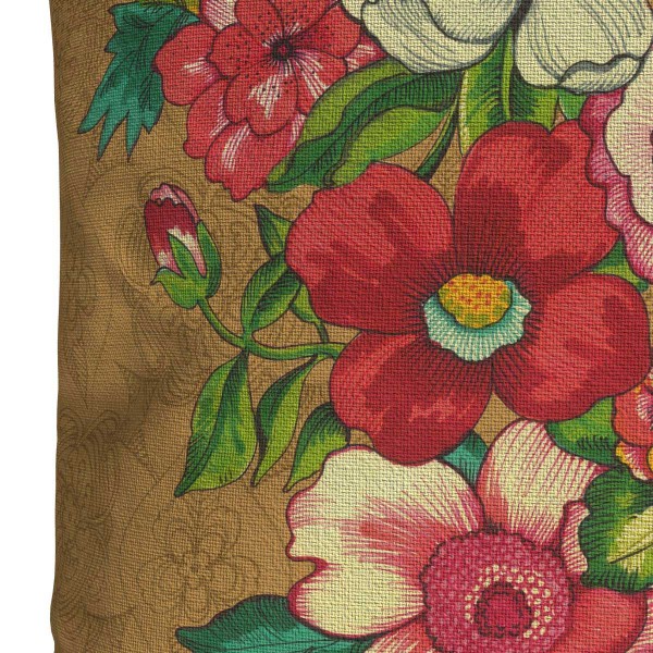 Outdoor cushion cover HANAMI tabac...