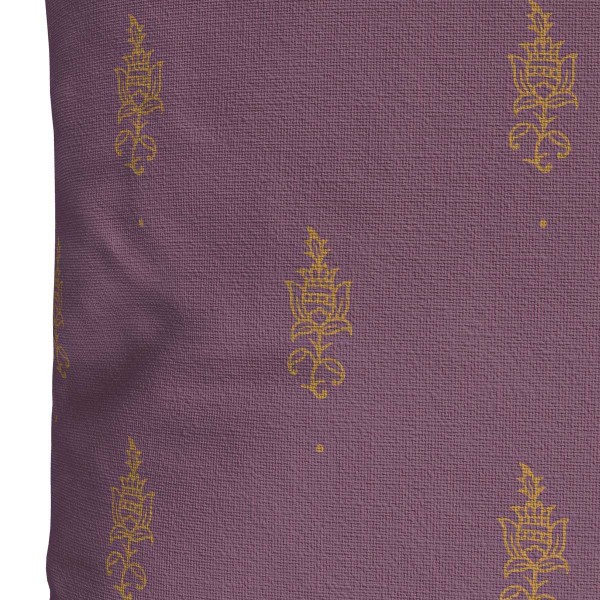 Housse de coussin extérieur JAÏPUR prune