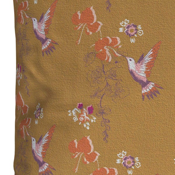 Outdoor cushion cover COLIBRI tabac...